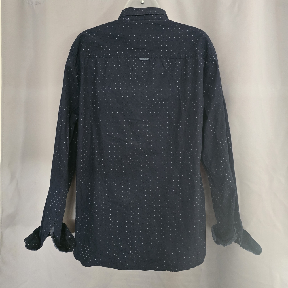 COTTON ON Brunswick Garmets Navy Button Down Shirt - Picture 2 of 5